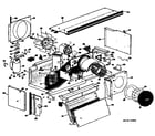 GE A2B542SEAL1B chassis diagram