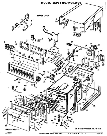 Upper oven