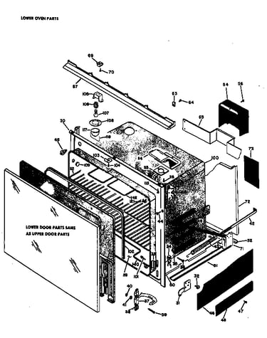 Lower oven