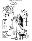 Cabinet and suspension asm.