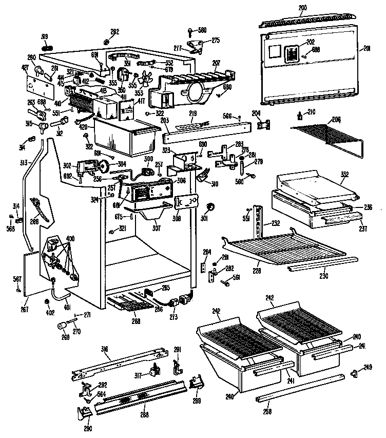 CABINET/SHELVES