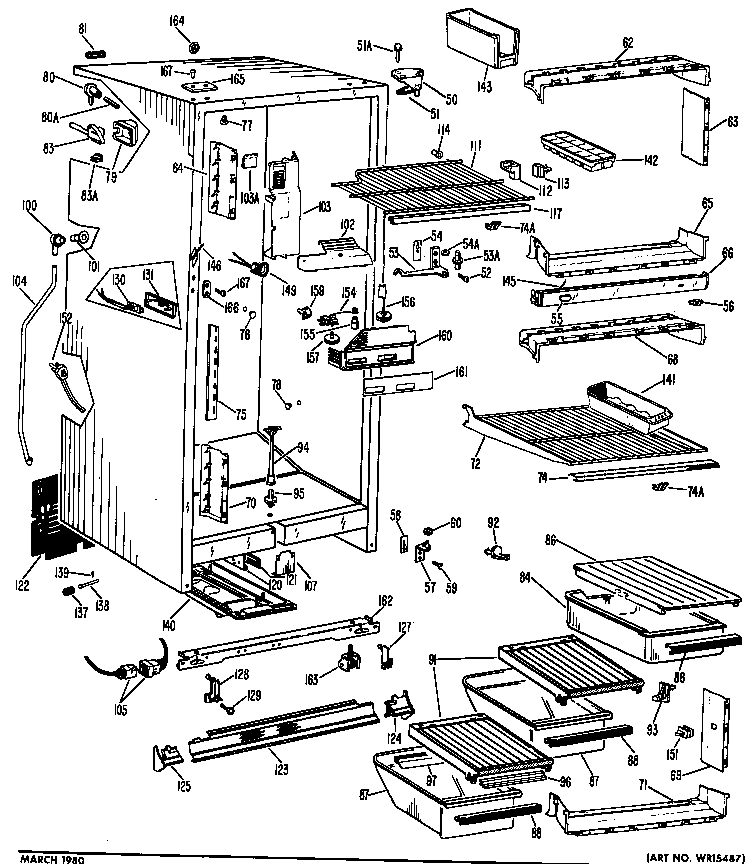Cabinet/shelves