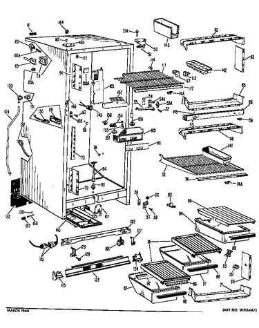 Cabinet/shelves