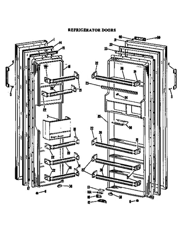 Refrigerator doors