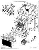 Electric range assembly