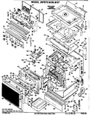 Electric range assembly