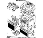 GE JSS27G*04 electric range assembly diagram