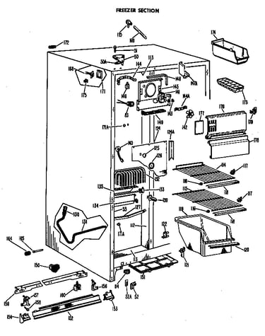 Freezer section