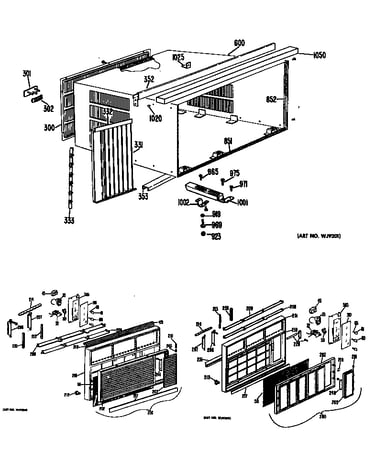 Cabinet/grille