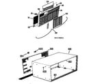 GE SL217 grille/cabinet diagram