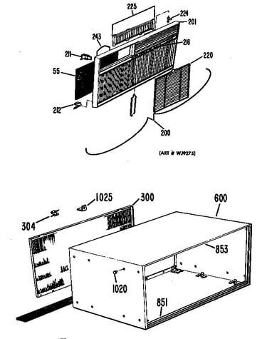 Grille/cabinet