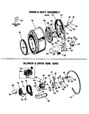 Blower & drive asm. (gas)