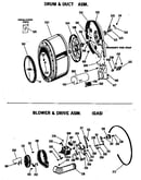 Blower & drive asm. (gas)
