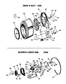 Blower & drive asm. (gas)