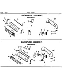 Backsplash assembly