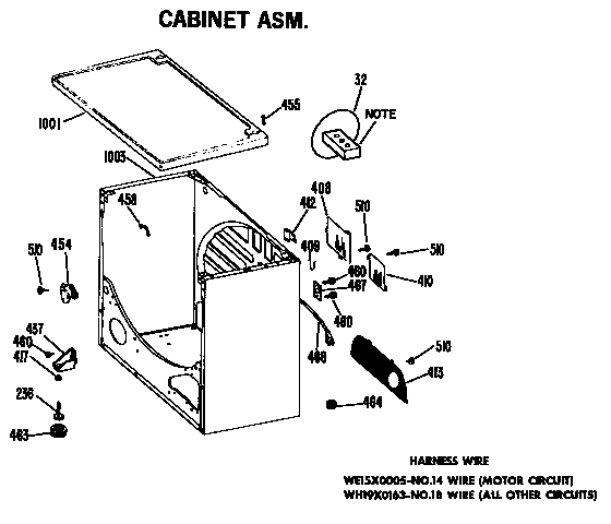 CABINET ASM.