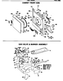Gas valve & burner assembly