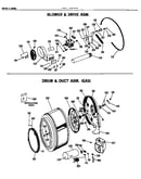 Drum & duct asm. (gas)