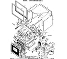 GE JKP97G*11 upper oven diagram