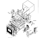 GE JX90001 upper oven diagram