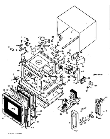 Upper oven