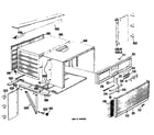 GE AG632DMV3 cabinet diagram