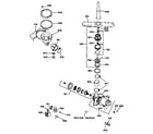 GE GSD580W-04 motor/pump diagram