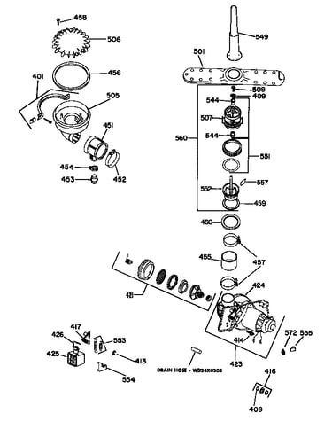Motor/pump