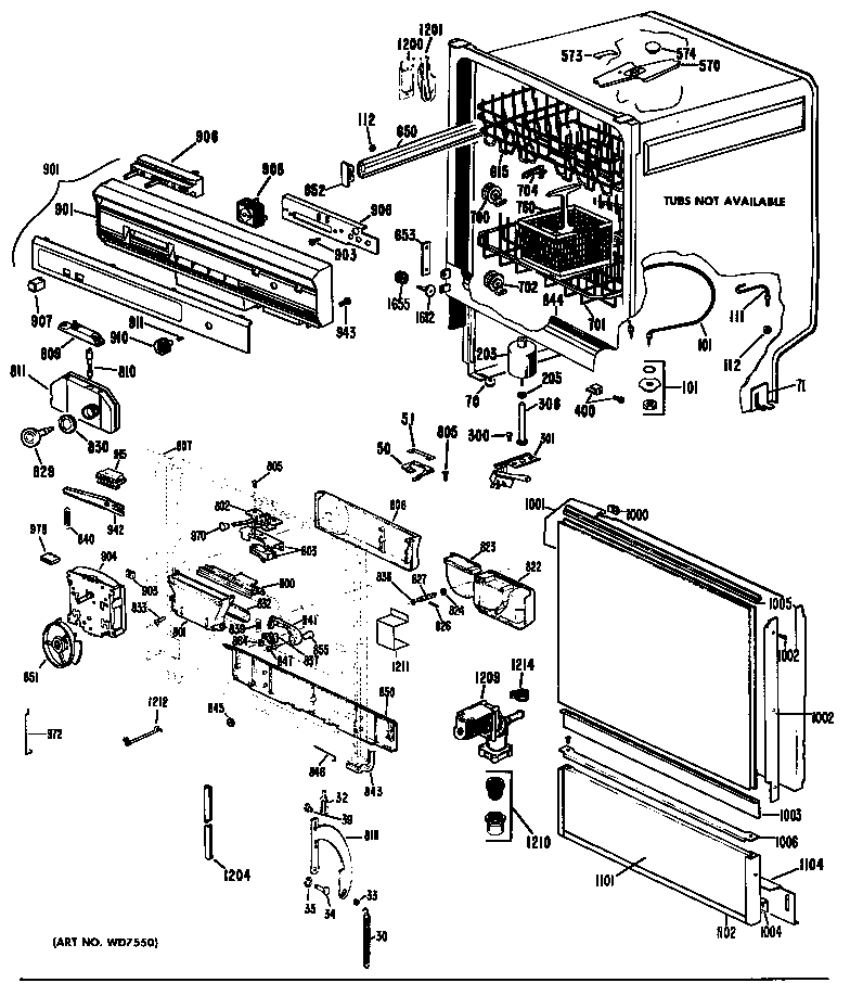 Dishwasher assembly