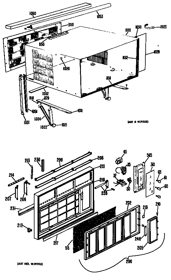 Cabinet/grille