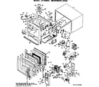 GE JET890A1 microwave oven diagram