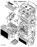 Electric range assembly