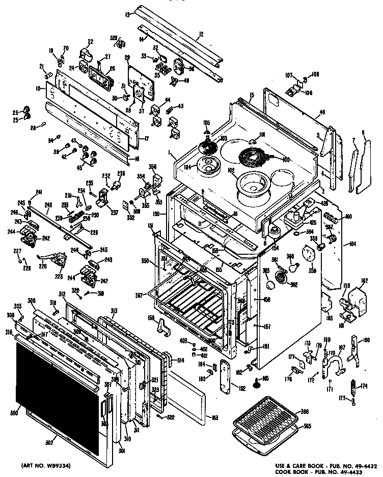 ELECTRIC RANGE ASSEMBLY