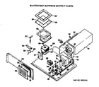 GE JBV42G*01 magnetron & power supply parts diagram