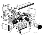 GE A2B661DAALWA chassis diagram