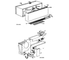 GE A2B668DCALWA cabinet diagram