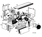 GE A2B669DJALWA chassis diagram