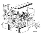 GE A2B658DGALYA chassis diagram
