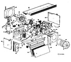 GE A9B678DAALWA chassis diagram