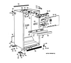 Hotpoint CTG25GAXERWW cabinet parts diagram