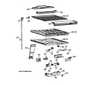 Hotpoint CTX21BAXFRAD compartment separator parts diagram