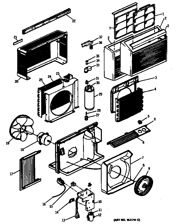 Air conditioner assembly