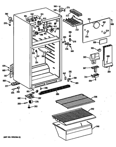 Cabinet/shelves
