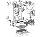 Hotpoint CTE16EYSFRWH cabinet/shelves diagram