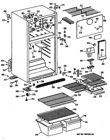 Cabinet/shelves