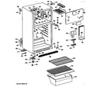 Hotpoint CTH16CYSGLWH cabinet/shelves diagram