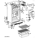 Hotpoint CTH16CYSGRWH cabinet/shelves diagram