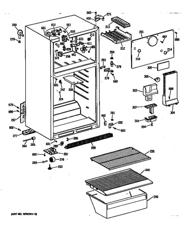 Cabinet/shelves
