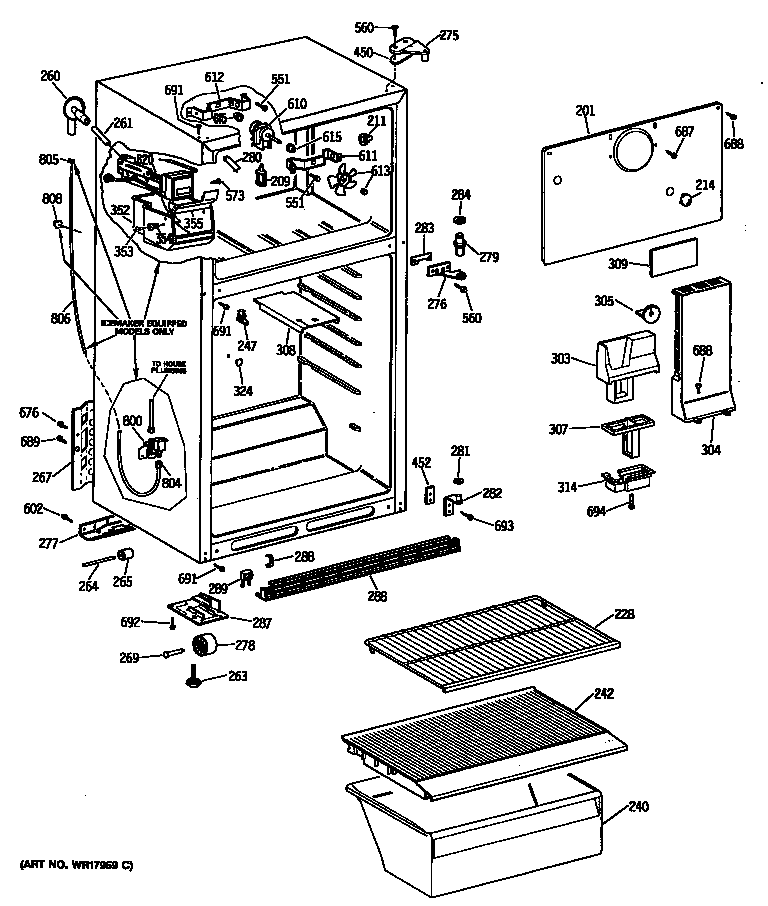 CABINET/SHELVES