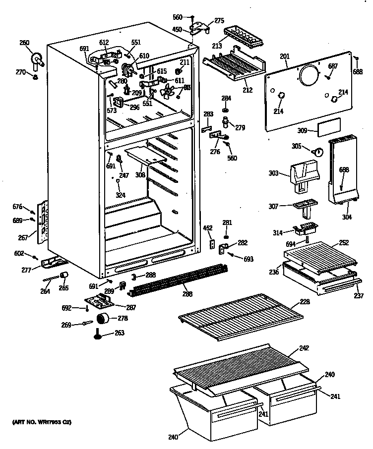 Cabinet/shelves